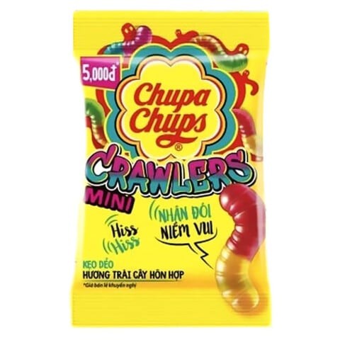 Chupa Chups Mini Crawlers Jellies Candy 90g