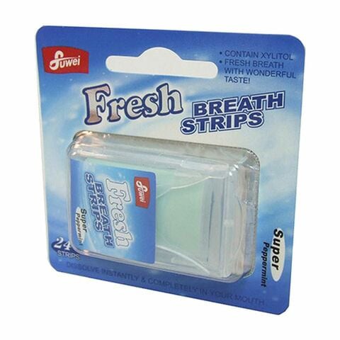 Fuwei Fresh Super Peppermint Breath Strips 0.6g