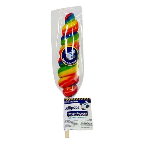 Sweet Factory Spiral Lollipop 40g