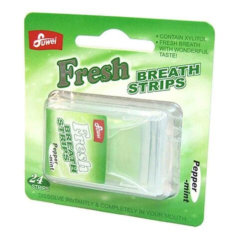 Fuwei Fresh Peppermint Breath Strips 0.6g