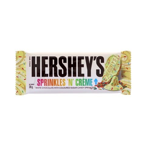 Hersheys Sprinkles And Cream Chocolate 39g