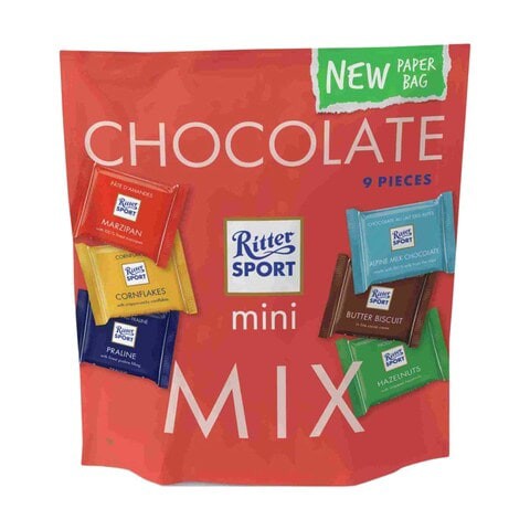 Ritter Sport Mini Chocolate Mix Pouch 150g