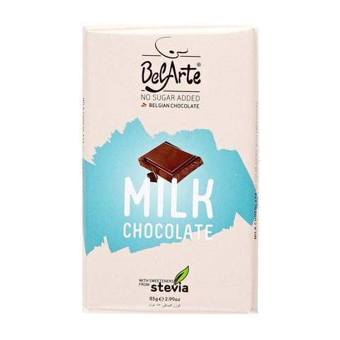 BELARTE SF MILK CHOCO TABLET 85G