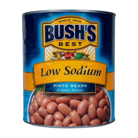 Bushs Best Pinto Beans in brine (3.15Kg X 6) Low Sodium, US Grade A