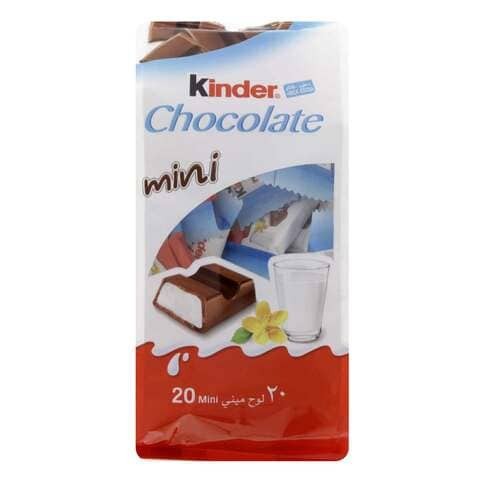 Kinder Mini Chocolate Bars 120g (20 Mini)