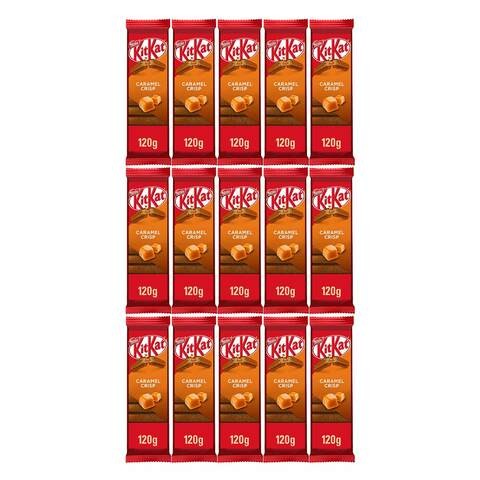 Nestle Kitkat Caramel Crisp 120g x15