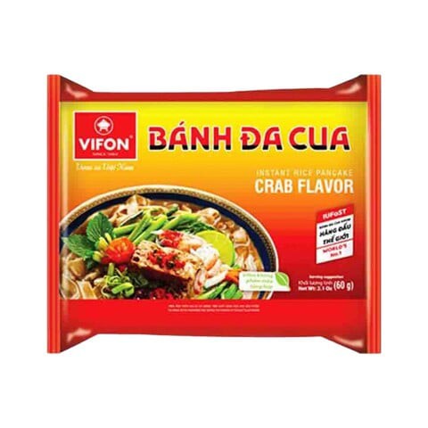 Vifon Crab Flavour Rice Pancake Soup 60g