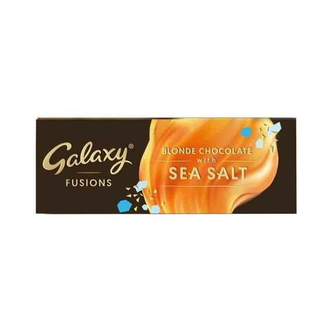 Galaxy Fusions Blonde Chocolate With Sea Salt 35g