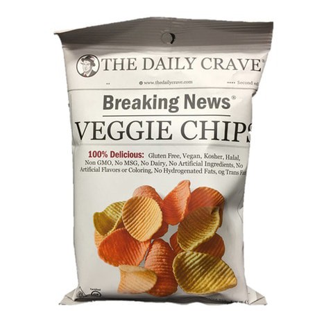 THE DAILY CRAVE VEGGIE CHIPS 28G