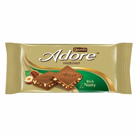 Quanta Adore Hazelnut Chocolate Bar 30g