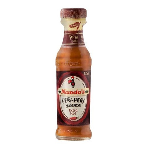 Nando&#39;s Extra Hot Peri Peri Sauce 125g