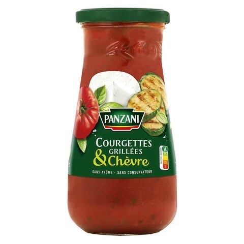 Panzani Tomato Sauce Grilled Zucchini And Goat Cheese 400g