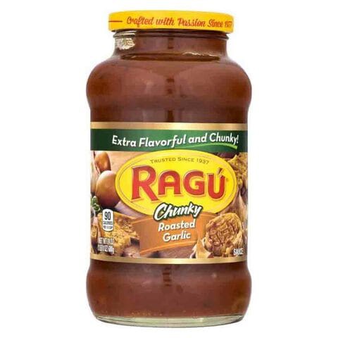 Ragu Chunky Roasted Garlic Sauce 680g