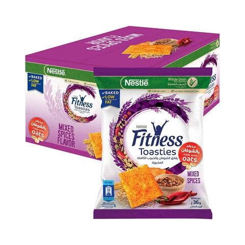 Nestle Fitness Toasties Olive 36g x14