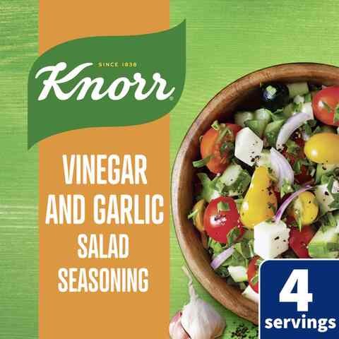 KNORR Salad Mixes Vinger &amp; Garlic 10gx4