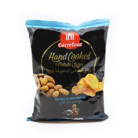  Handcooked Potato Chips With Salt And Vinegar 40g