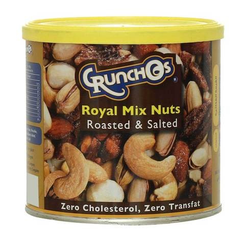 CRUNCHOS ROYAL MIX NUTS - 200G CAN