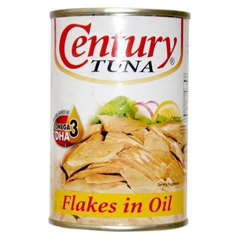 CENTURY TUNA FLAKES VEG OIL 420G