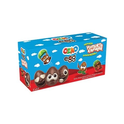 Solen Ozmo Egg Faces Chocolate 20gx24