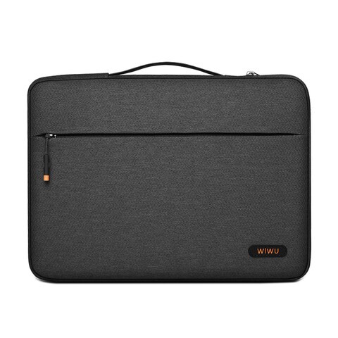 WIWU Pilot Water Resistant High-Capacity Laptop Sleeve Case 13.3&quot; - Black