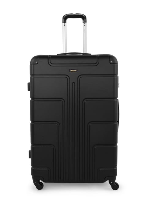 Senator Hardside Large Check-in Size 82 Centimeter (32 Inch) 4 Wheel Spinner Luggage Trolley in Black Color A1012-32_BLK