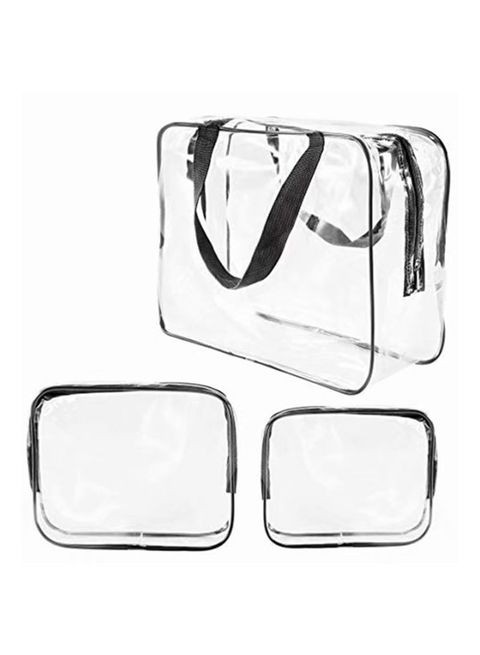 Generic 3-Piece Cosmetic Bag Set