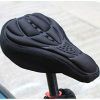 RAG&amp;SAK&reg; Bicycle Saddle 3D Bike Seat Cover Cycling Silicone Seat Mountain Bike Cushion Cycling Saddle for Bicycle Bike Accessories,Black