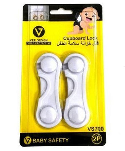 Vee Seven Child Protective Cabinet, Cupboard Lock 2pcs