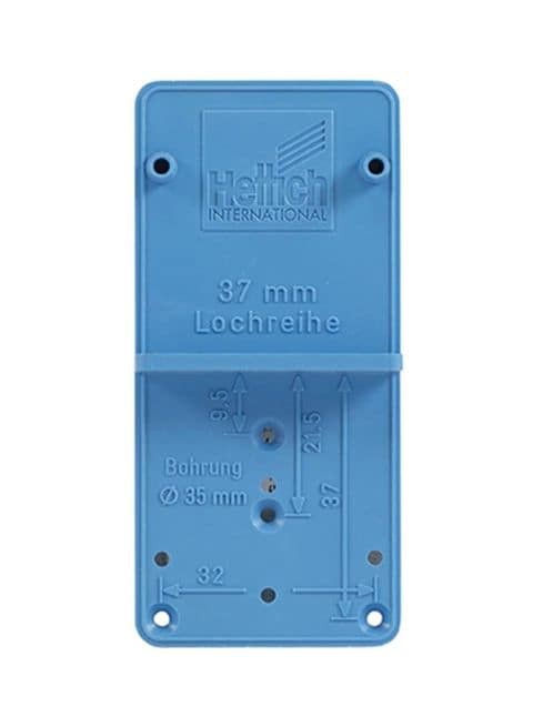 Hettich Plastic Hole Marking Template Blue