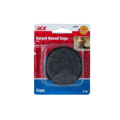 Ace Carpet Base Cup (5 Cm, Pack Of 4)