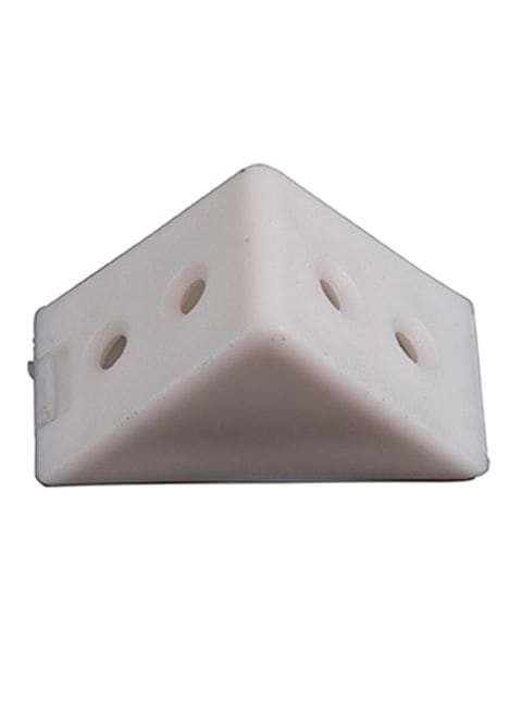 Hettich Plastic Corner Connector With Cap White 23x23x24millimeter