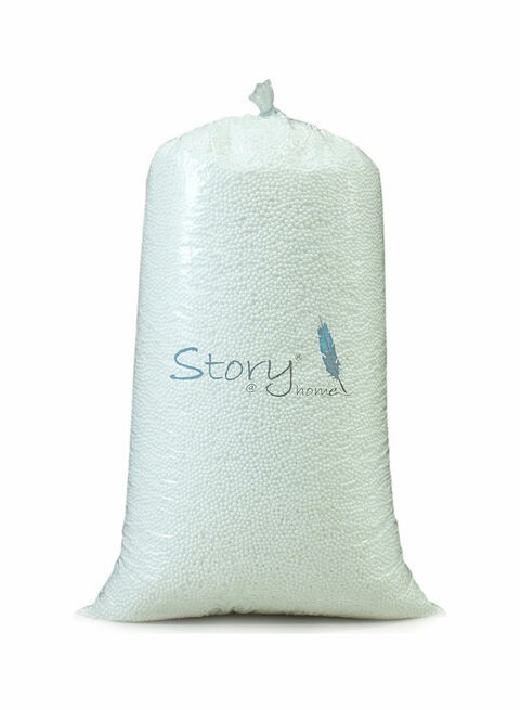 Luxe Decora Polystyrene Bean Bag Filler White