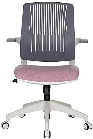 BASIC Chair, Ergonomic Desk Chair, Office & Computer Chair for Home & Office by Navodesk (WILD ROSE)