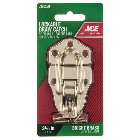 Ace Zinc Lockable Drawer Catch