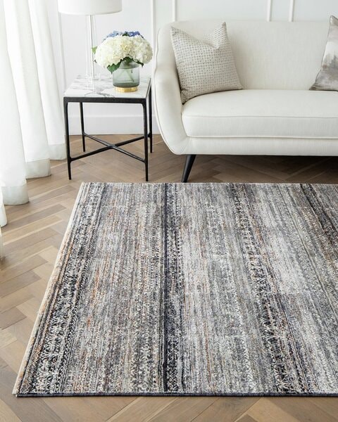 Ethan Ebony Carpet 475 x 350 cm Knot Home D&eacute;cor Living Room Office Soft &amp; Non-slip Rug