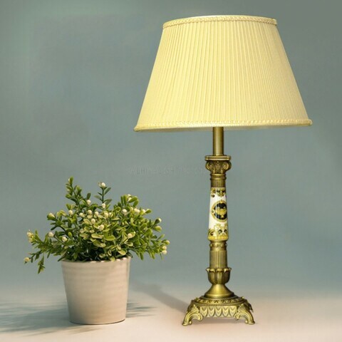 Table Lamp XH-2 1 Classic Ceramic - Gold