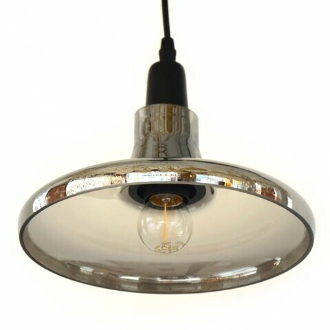 Pendant Light Smoke Style D130523 - Silver