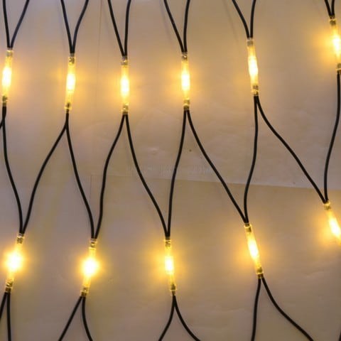 String Decoration Net Lights Warm White Steady On High Lumen LED R21fW200 (4 x 1.8W) for Christmas, Wedding and Parties