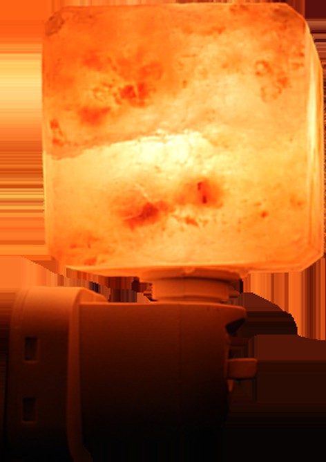 Generic Himalayan Salt Lamp - Night Lamp Cube