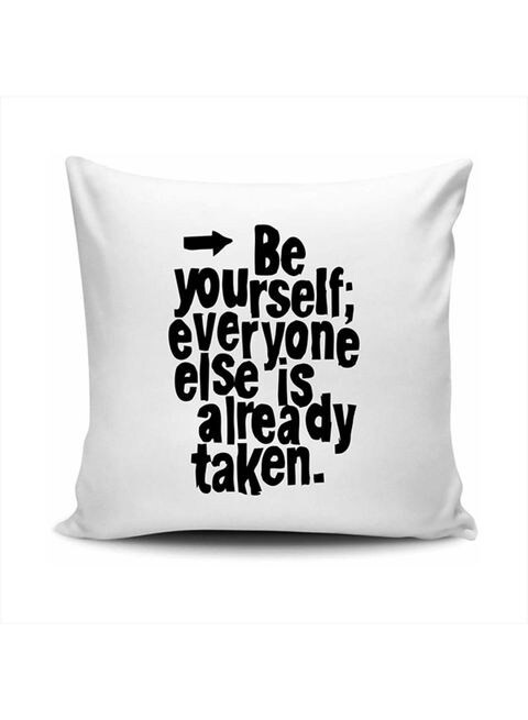 FMstyles Be Yourself Quote Cushion