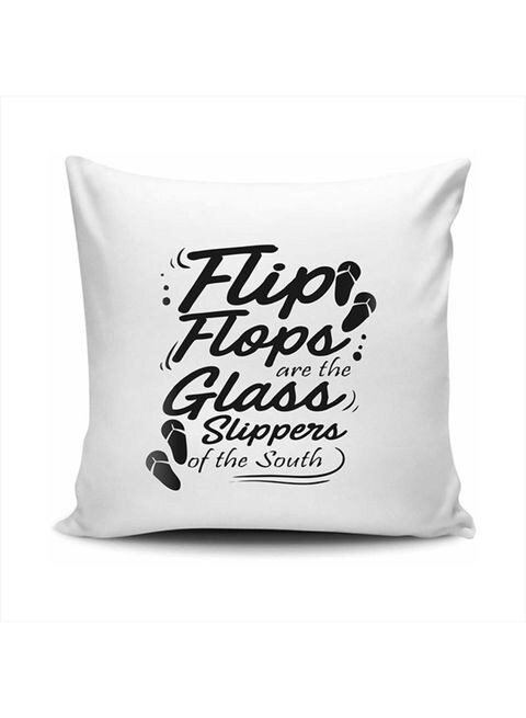 FMstyles Funny Flip Flops Are The Glass Slipper Of The South Cushion