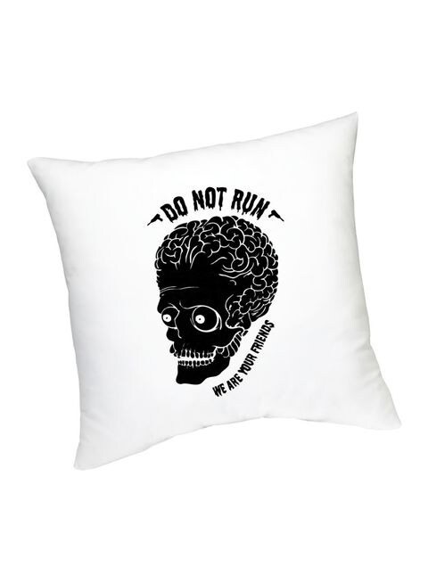 FMstyles Do Not Run We Are Your Friends Printed Cushion