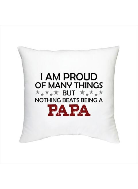 FMstyles Best Papa Quote Cushion