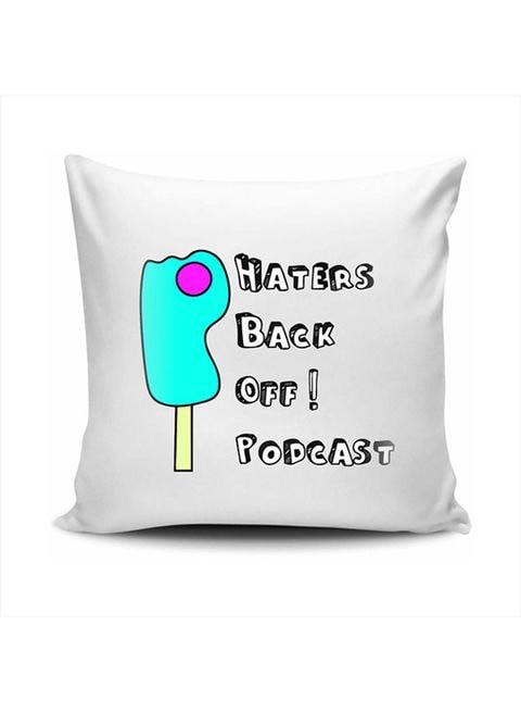 FMstyles Haters Back Off Podcast Cushion