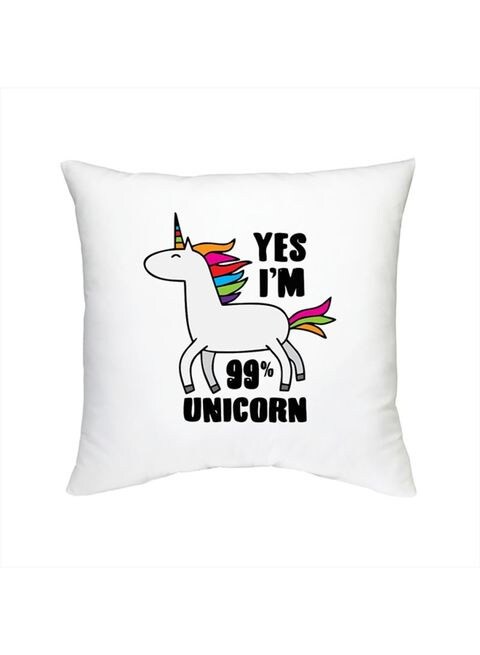 FMstyles Yes I&#39;M 99% Unicorn Cushion