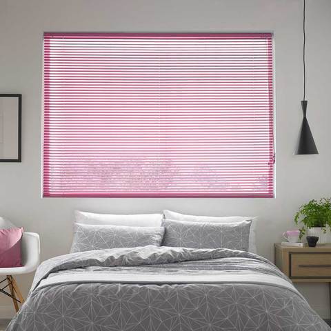 Madiba Fuschia Venetian Blinds W: 150cm H: 200cm