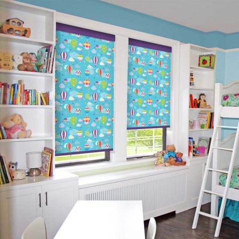 BalloonsBlackout Roller Blinds W: 200cm H: 200cm