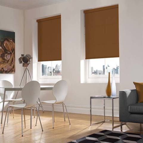 Chelsea Tan Translucent Roller Blinds W: 150cm H: 200cm