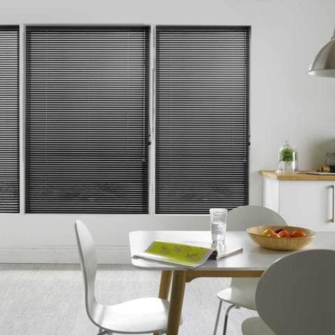 Madiba Jet Venetian Blinds W: 200cm H: 200cm