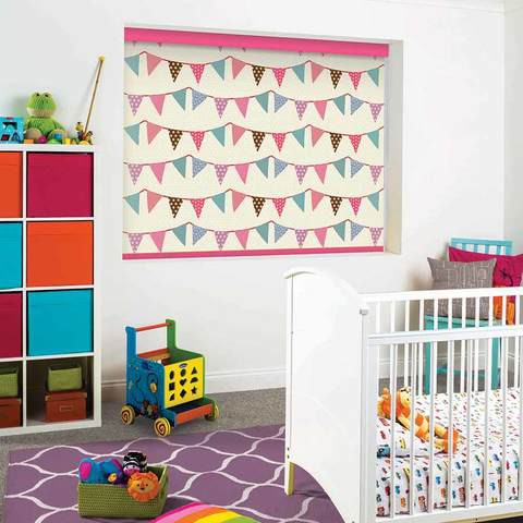 Baby Bunting Dainty Blackout Roller Blinds W: 180cm H: 200cm